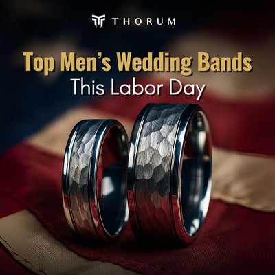 Top Men’s Wedding Bands to Secure This Labor Day Weekend