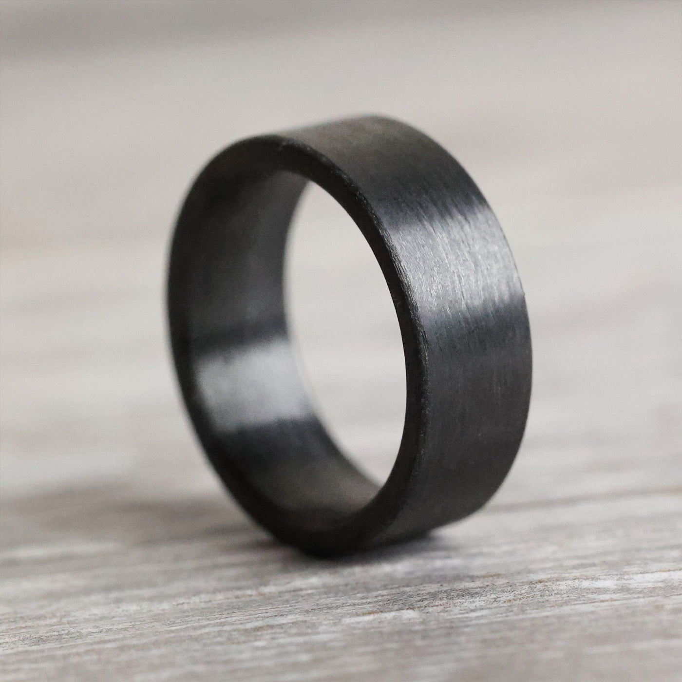 The Erebus Thorum Black Carbon Fiber Ring