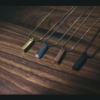 Eros | Men's rose gold pendant necklace chain | Thorum
