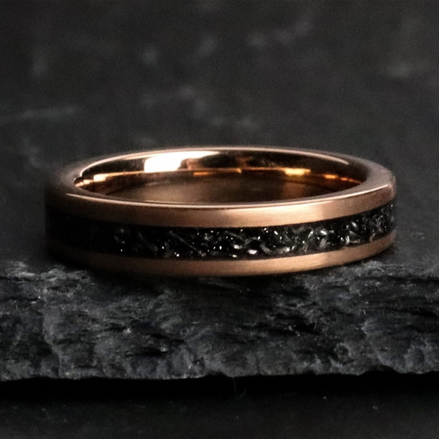 Rose Gold 4mm Wedding Band