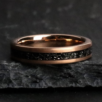Rose Gold 4mm Wedding Band