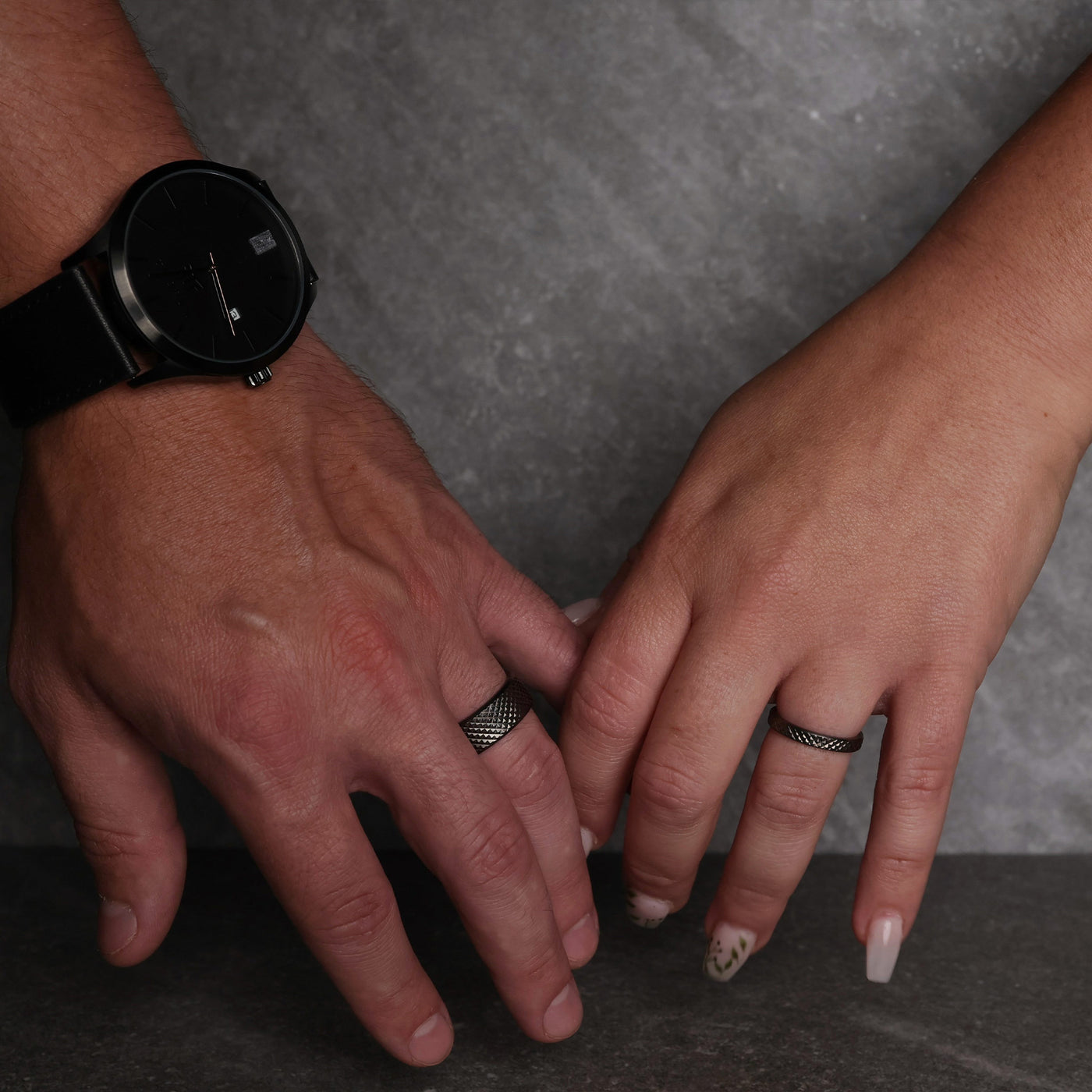 Couples Fitness Rings Set