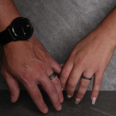 Couples Fitness Rings Set