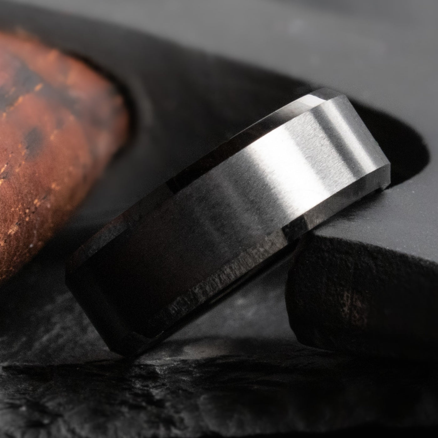 The Kratos | Gunmetal Gray Wedding Ring | Thorum