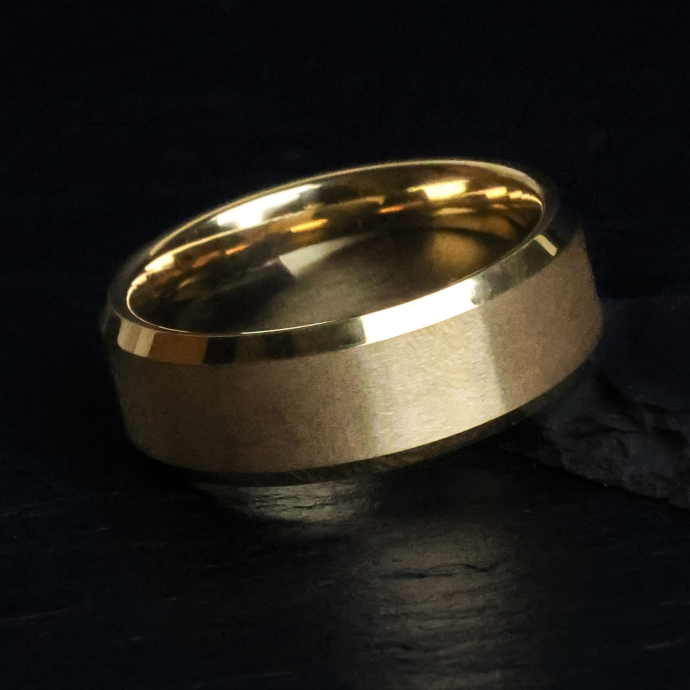 The Midas Gold Tungsten Men's Wedding Ring from Thorum