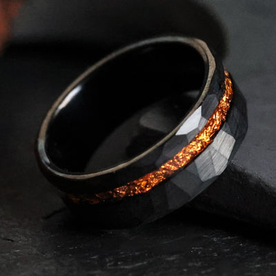 The Städ | Forged Tungsten Carbide Wedding Band | Thorum