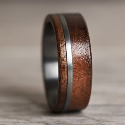 The Timber | Walnut Wood Wedding Ring | Thorum