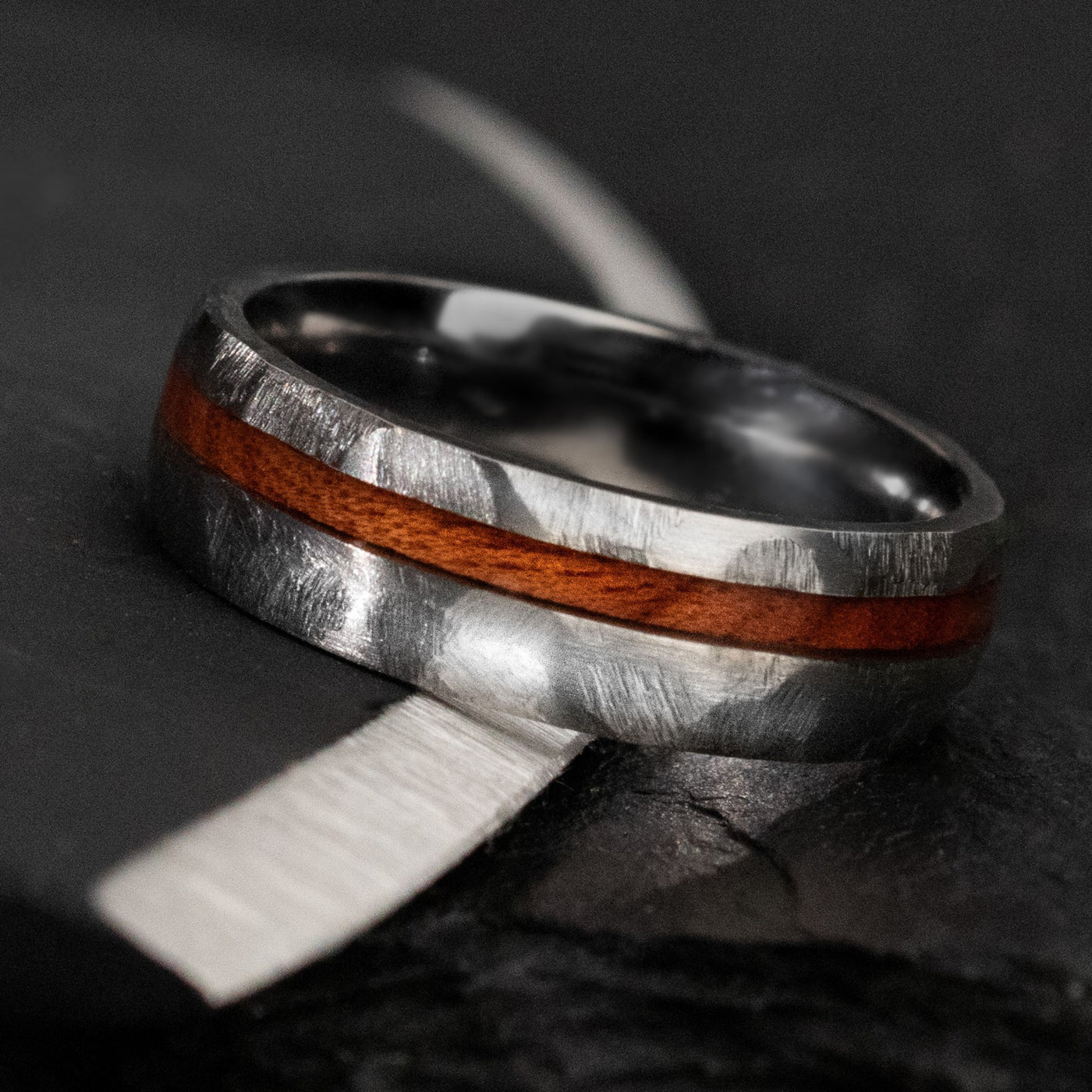 The Vitae 6mm | Desert Ironwood Engagement Ring | Thorum