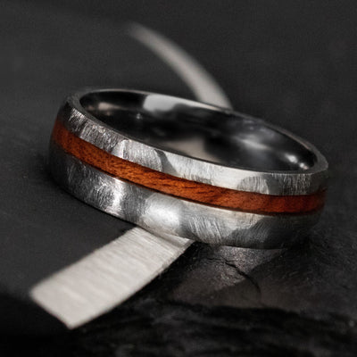 The Vitae 6mm | Desert Ironwood Engagement Ring | Thorum