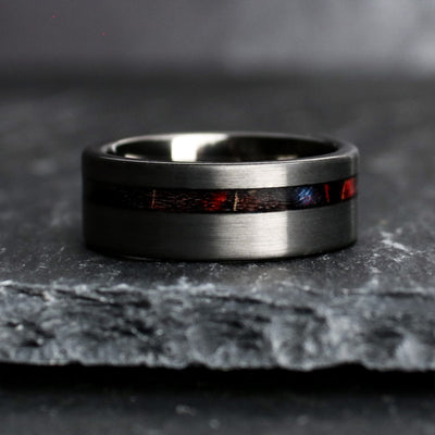 Men's Unique Tungsten Wedding Rings